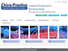 Tablet Screenshot of chiro-practice.info